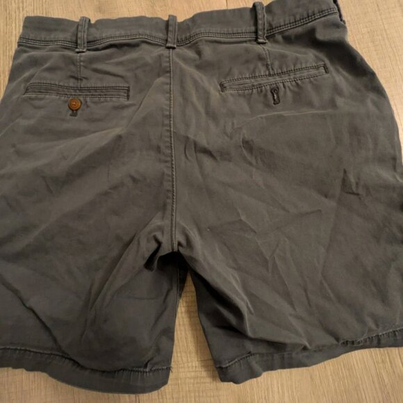 Express Shorts Mens 33 Blue Slim At The Knee - Picture 2 of 5